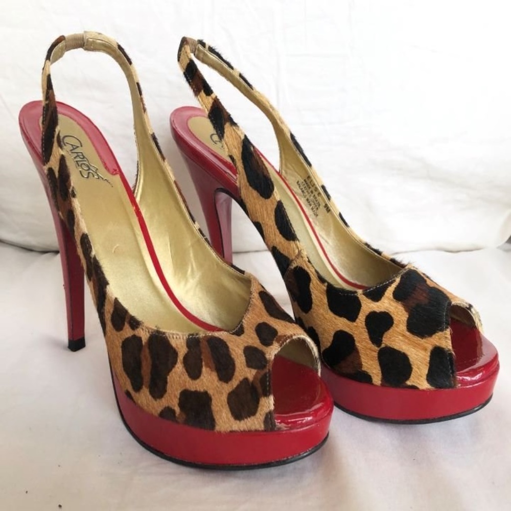 Carlos Santana Sling Back Heels